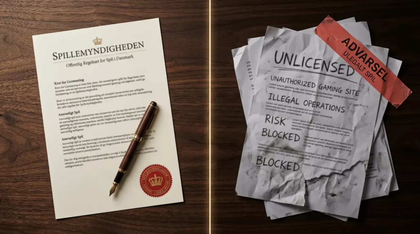 Sammenligning af forbrugerbeskyttelse hos danske licenserede bookmakere kontra udenlandske operatører uden dansk licens