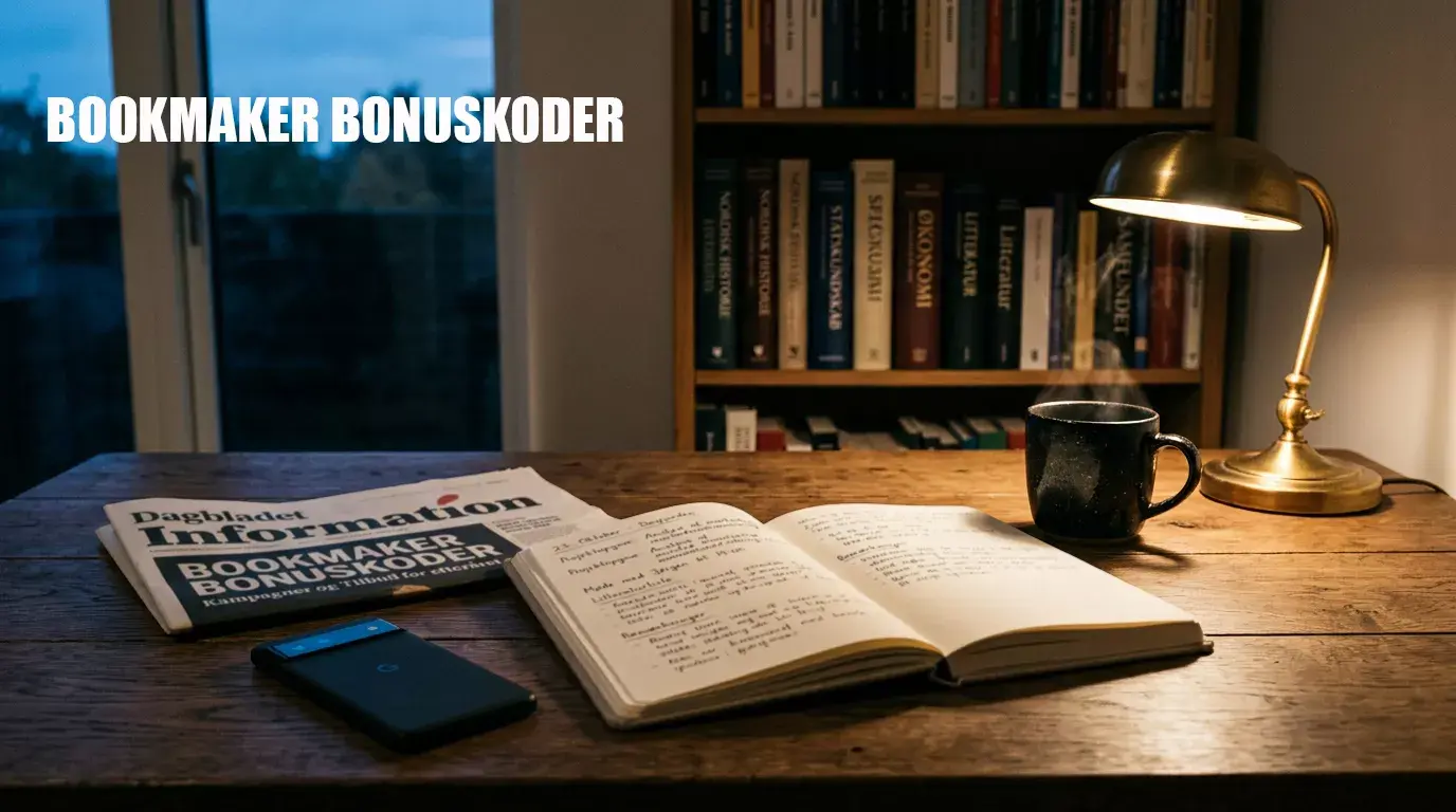 Oversigt over danske bookmaker bonuskoder, omsætningskrav og licensrammer